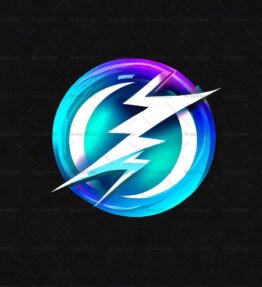 Energiegeladener Blitz